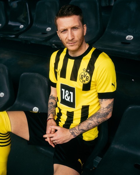 BVB Borussia Dortmund Trøje 2022-23 Malen 21 Hjemmebanetrøje